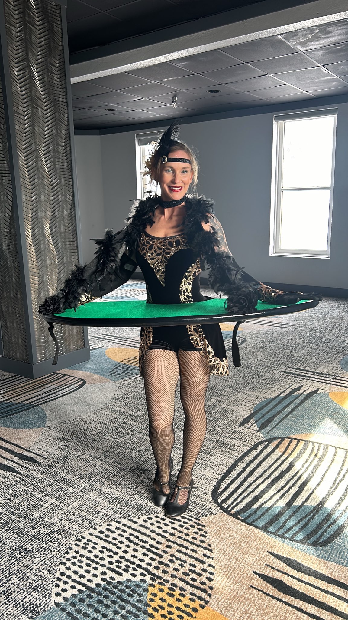 Flying with Ease | Strolling Blackjack Table